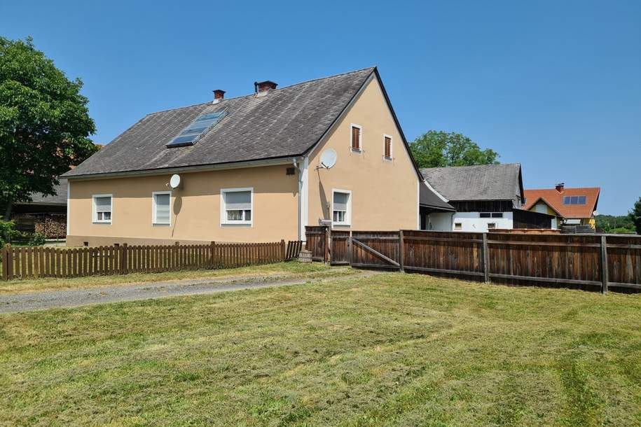 Geräumiges Bauernhaus samt großem Nebengebäude im Bauland, Haus-kauf, 252.000,€, 8480 Südoststeiermark