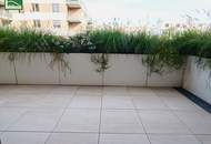 Ruhe auf der begrünten Terrasse genießen - hofseitige 2 Zimmer Neubauwohnung in bester Lage!