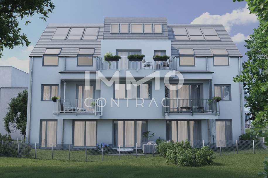 Provisionsfrei: Familiäres Wohnen in grüner Ruhelage – 9 Wohnungen mit Wärmepumpe &amp; Photovoltaik, Wohnung-kauf, 728.400,€, 1220 Wien 22., Donaustadt