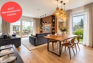 PROVISIONSFREI &amp; bezugsfertig! Durchdachte 3-Zimmer-Wohnung | Garten aus allen Räumen begehbar | Große Terrasse