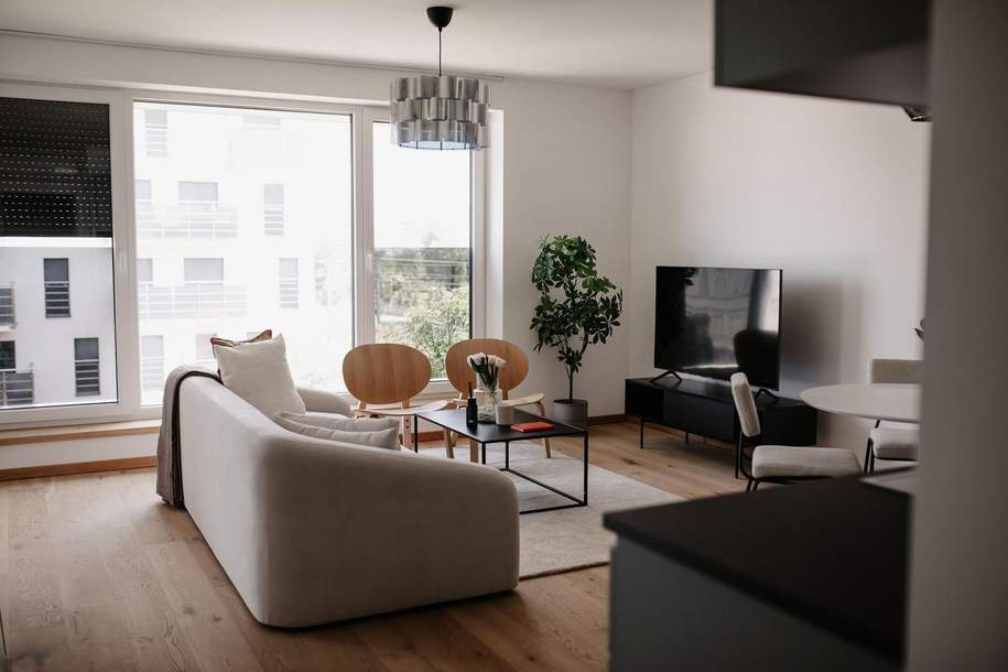 Modern Living – Stilvolle 2-Zimmer-Dachgeschosswohnung mit Loggia & Klimakomfort, Wohnung-kauf, 395.000,€, 1020 Wien 2., Leopoldstadt