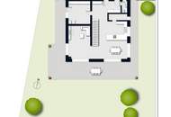 Modernes Einfamilienhaus mit Sauna, Südterrasse und Garten