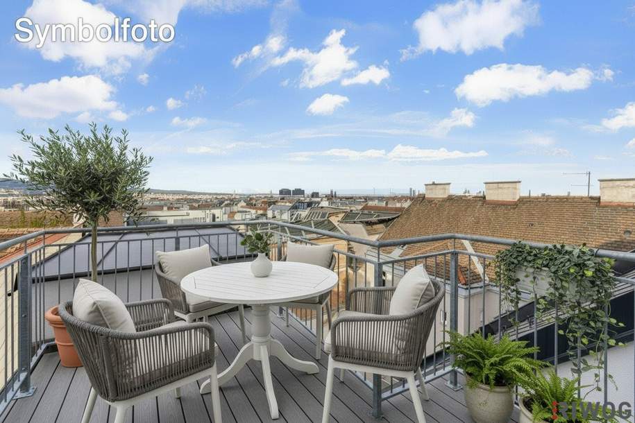 Wienblick / Fernblick mit hochwertiger Ausstattung / Durchdachten 3-Zimmer Grundriss und U-Bahn nähe, Wohnung-kauf, 750.000,€, 1150 Wien 15., Rudolfsheim-Fünfhaus