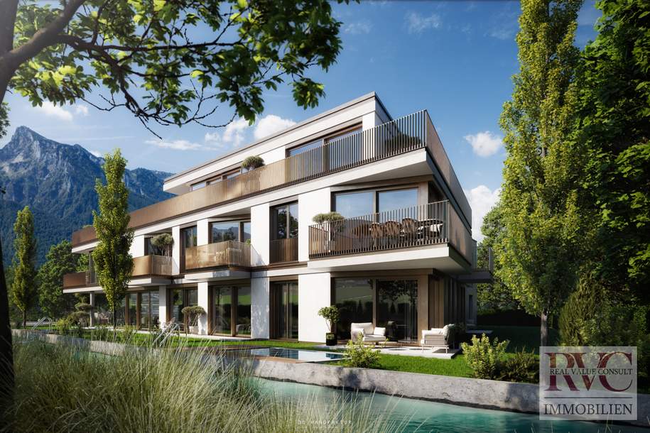 Frühstück am Almkanal - die Füße im Wasser Gartenwohnung der Extraklasse, Wohnung-kauf, 1.495.000,€, 5020 Salzburg(Stadt)