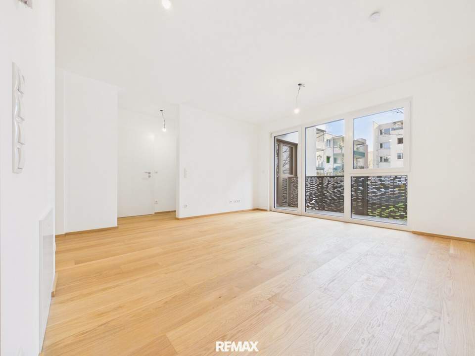 Erstbezug: Moderne 1-Zimmer-Wohnung mit Loggia und Fußbodenheizung in 1230 Wien!