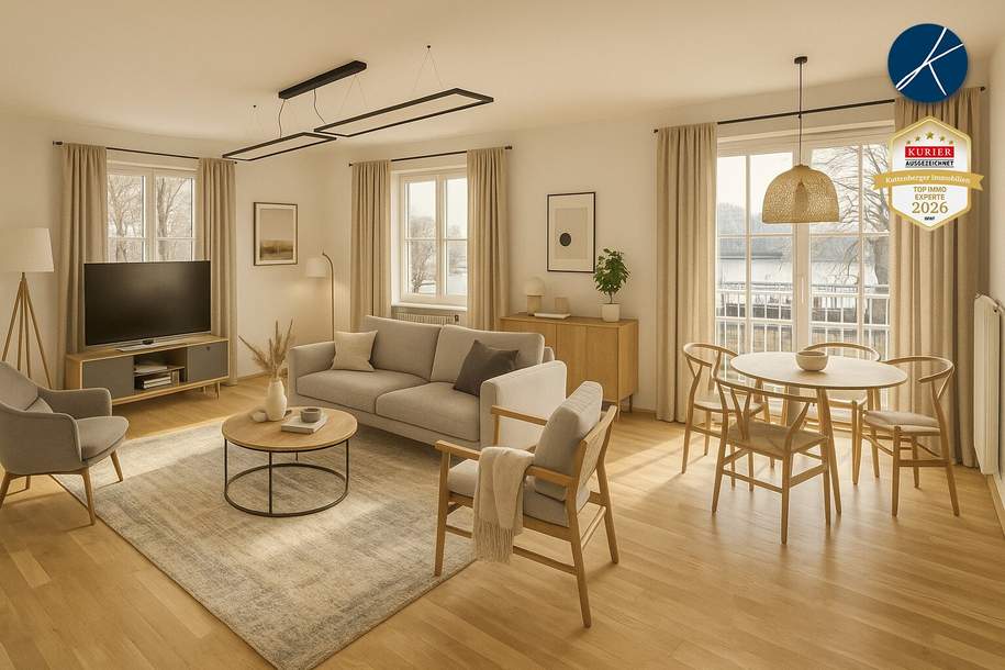 5-ZIMMER MIETWOHNUNG IN SCHÖNER LAGE VON KREMS-STEIN MIT BALKON UND DONAUBLICK, Wohnung-miete, 1.870,00,€, 3500 Krems an der Donau(Stadt)