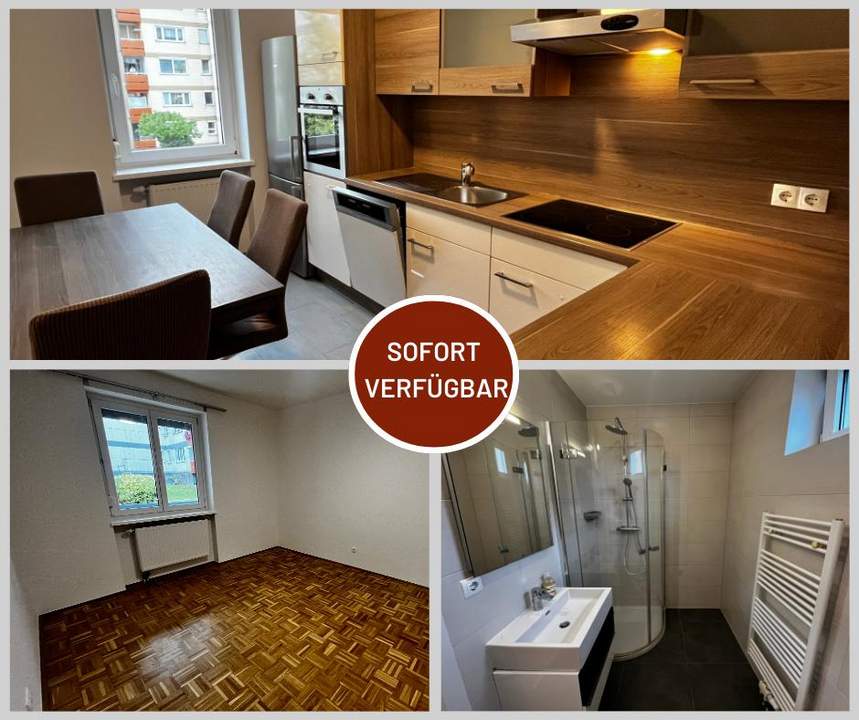 Renovierte 3-Zimmer-Wohnung mit Einbauküche in Grieskirchen