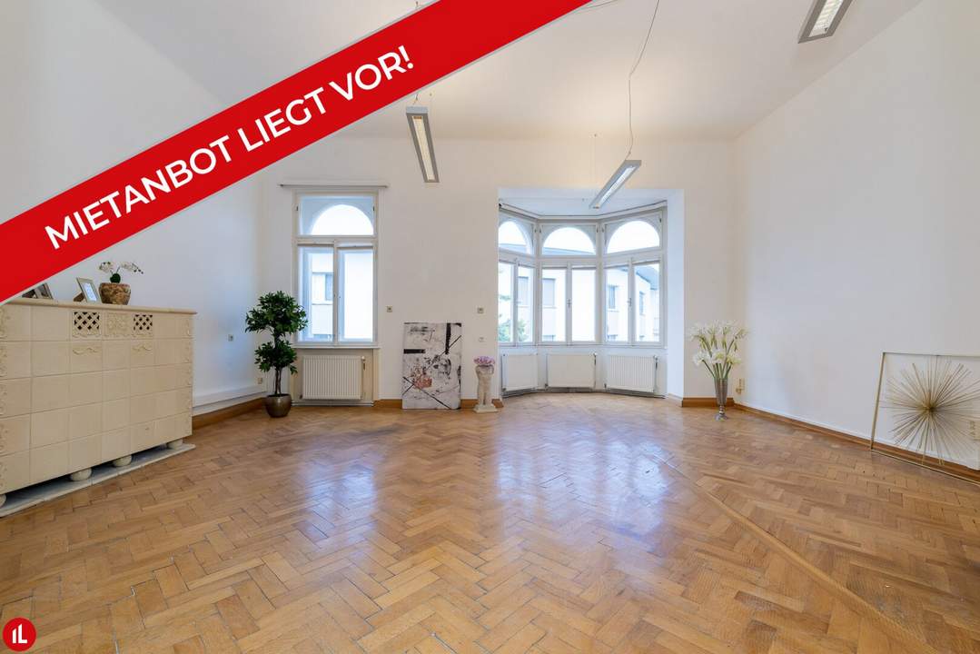 MIETANBOT LIEGT VOR! Ein Haus mit Geschichte | Stilvolles Büro direkt in der Fußgängerzone von Baden