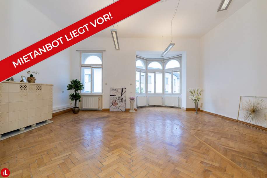 MIETANBOT LIEGT VOR! Ein Haus mit Geschichte | Stilvolles Büro direkt in der Fußgängerzone von Baden, Gewerbeobjekt-miete, 716,83,€, 2500 Baden