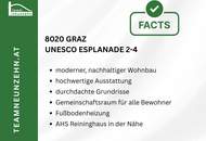Wohnen an der UNESCO-Esplanade – urbanes Lebensgefühl in Reininghaus