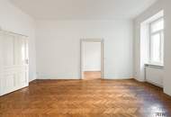 HOFRUHELAGE mit GRÜNBLICK und BALKON-OPTION (ca. 8,7 m² baubewilligt) | Altbau mit Potenzial | Nähe Einsiedlerpark, U4 Margaretengürtel, künftiger U2-Station Reinprechtsdorfer Straße