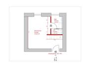 1-Zimmer Souterrainwohnung in U-Bahn nähe