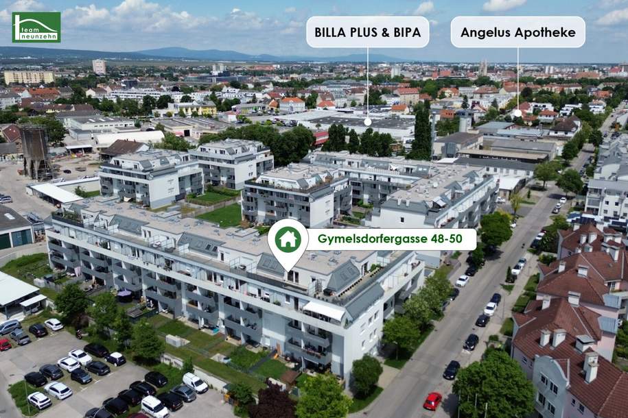 Moderne 3-Zimmer-Wohnung mit Loggia in ruhiger Lage! - ab 01.10.2026 verfügbar!, Wohnung-miete, 1.035,00,€, 2700 Wiener Neustadt(Stadt)