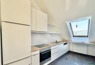 Charmante 2-Zimmer-Dachgeschosswohnung mit Süd-Terrasse und Kühlung nähe Arenbergpark