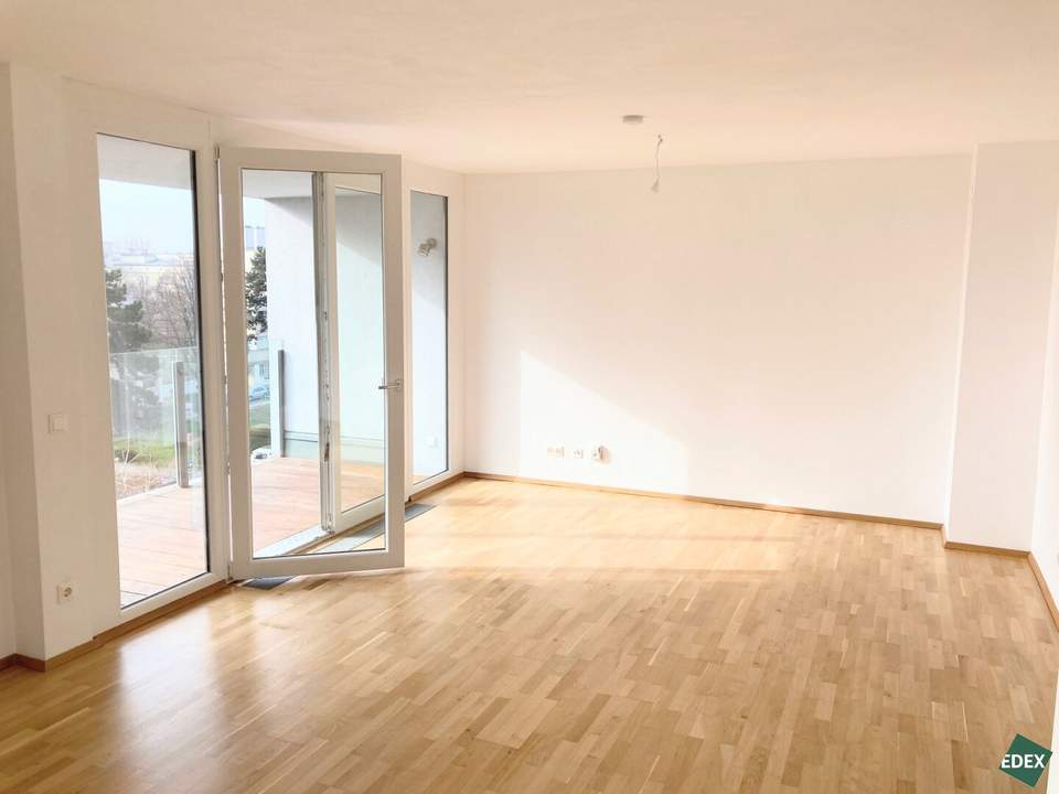 Moderne 2-Zimmer-Wohnung mit Loggia und inkl. Garagenplatz nahe Klinik Floridsdorf