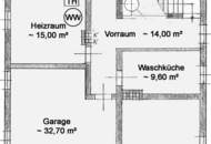 Ein- bzw. Zweifamilienhaus in begehrter Grünruhelage am Wienerwald – Sanierungsobjekt mit Potenzial