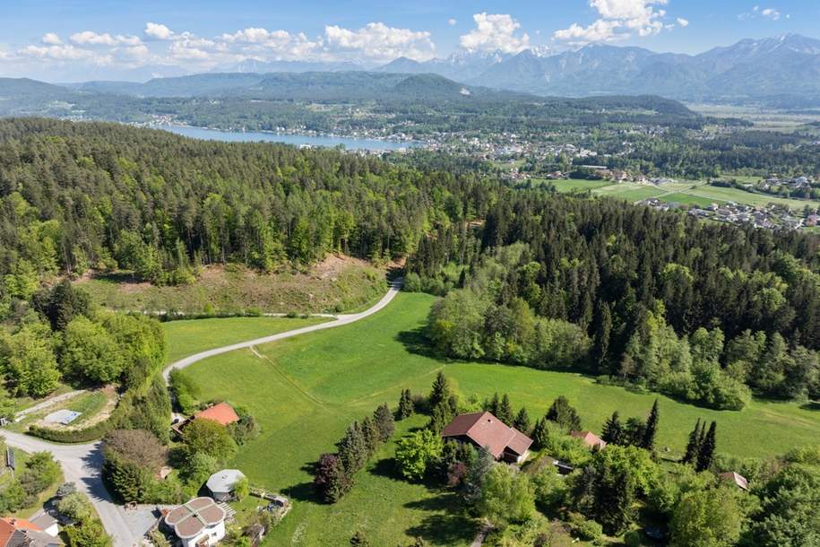 Großzügiges Grundstück mit kleinem Holzhaus, Grund und Boden-kauf, 450.000,€, 9220 Villach Land