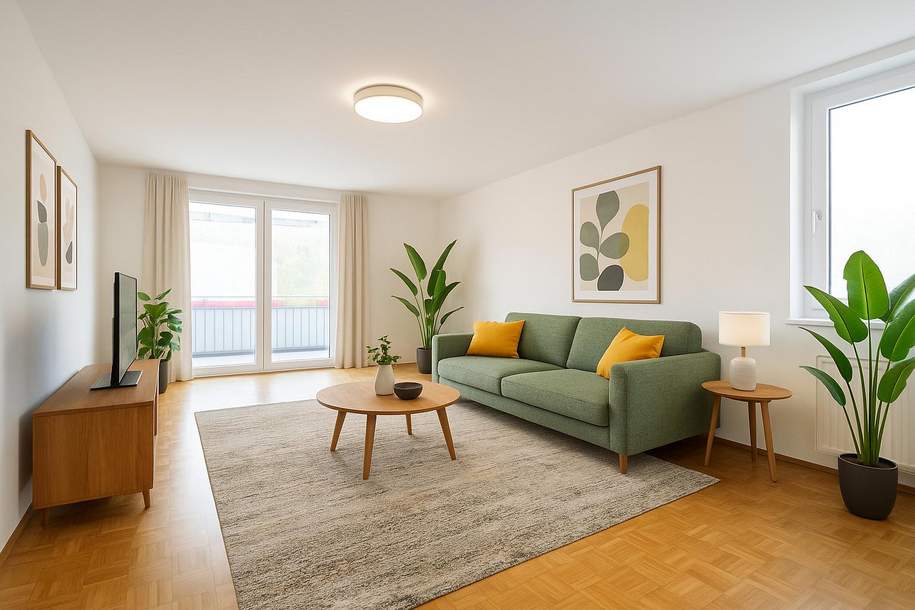 Großzügig geschnittene 4-Zimmer-Wohnung in ruhiger Lage in Graz/Wetzelsdorf, Wohnung-kauf, 295.000,€, 8052 Graz(Stadt)