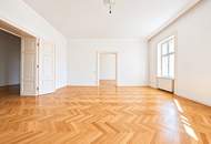 WIEN (ER-)LEBEN | Topsanierte Stilaltbauwohnung bei der alten Börse | 4 Zimmer (davon 2 hofseitig) &amp; 2 Bäder | ab sofort
