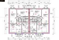 Moderne Doppelhaushälfte in Seebenstein: 5 Zimmer, Garten, Terrasse, Stellplatz, Erstbezug!