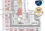 Superprojekt: ''Über den Baumwipfeln" TOP 53 MIT BALKON, PANORAMA-DACHTERRASSE &amp; WIEN-BLICK