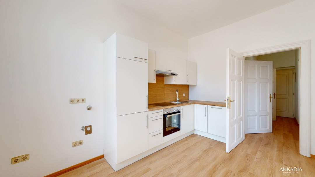 Zentrale Lage – hochwertig renovierte 1,5-Zimmer-Wohnung