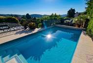 Arbeiten mit Weitblick – Landvilla mit separatem Büro, Pool & Wellness