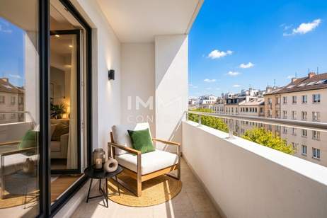 Neubau nahe Schönbrunn – 2-Zimmer-Erstbezug mit Westbalkon & Loggia, Wohnung-kauf, 309.000,€, 1120 Wien 12., Meidling
