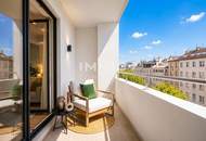 Neubau nahe Schönbrunn – 2-Zimmer-Erstbezug mit Westbalkon & Loggia