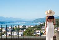 Großzügige Gartenwohnung mit Blick auf den Wörthersee