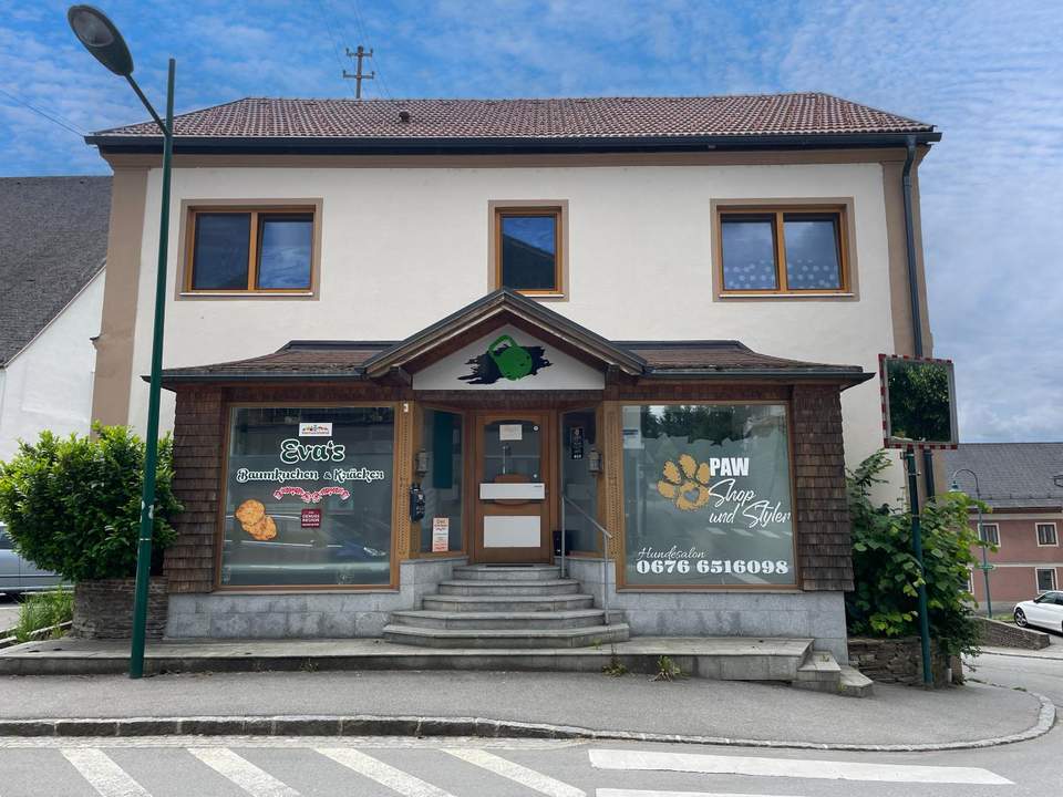 Wohn- und Geschäftshaus im Zentrum von Raab