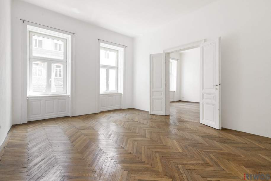5 GEHMINUTEN ZUM ROCHUSMARKT | Sanierungsbedürftige Stilaltbauwohnung | Zimmer zentral begehbar | Tageslichtbad, Wohnung-kauf, 459.000,€, 1030 Wien 3., Landstraße
