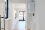 Modernes Wohnen - Weitblick im DG mit Loggia nahe Millennium City