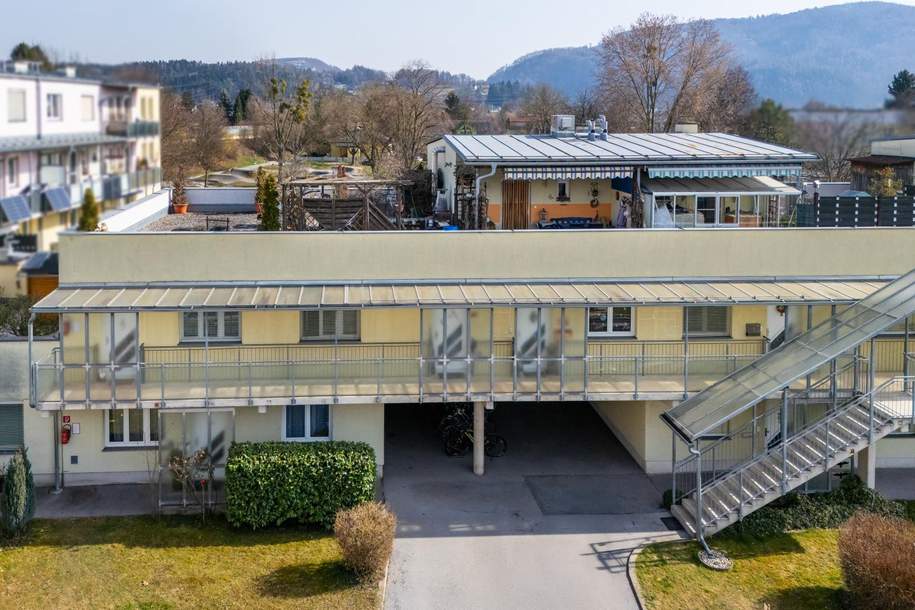 Ruhige Dachterrassenwohnung, inkl. Tiefgaragenplatz!, Wohnung-kauf, 256.000,€, 8101 Graz-Umgebung