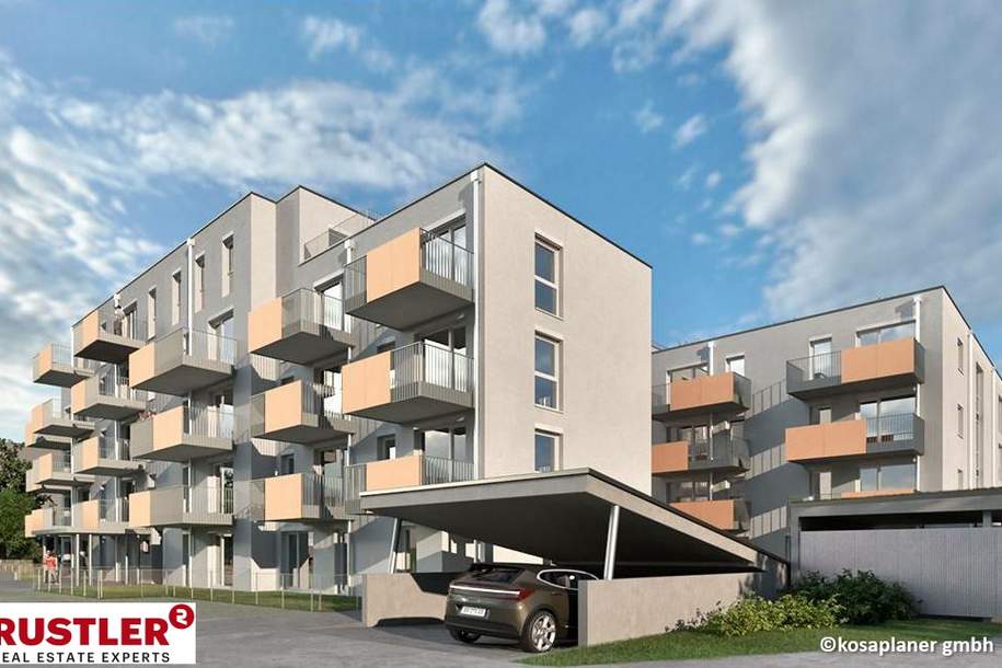Optimaler Grundriss! 2 Zimmerwohnung mit ostseitigem Balkon, Wohnung-kauf, 237.100,€, 2331 Mödling