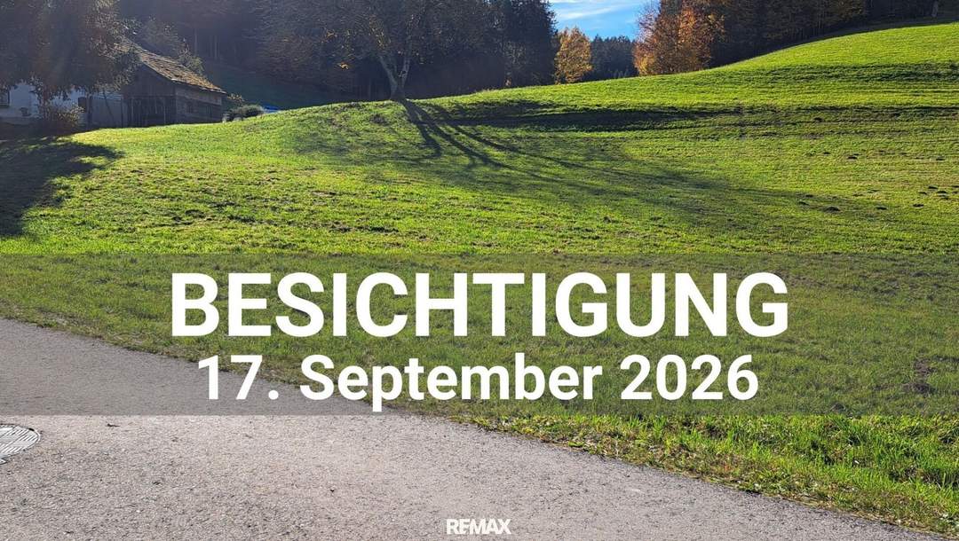 Baugrundstück in ruhiger, naturnaher Lage ohne Bauzwang