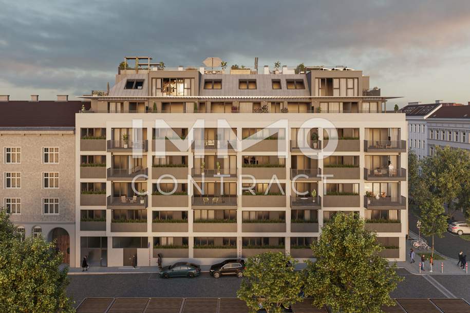 Smarte Zweizimmer-Wohnung mit Balkon in urbaner Citylage (NEW), Wohnung-kauf, 285.100,€, 1160 Wien 16., Ottakring