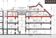 | STILVOLLER ALTBAU | BEWILLIGTE AUSBAUPLANUNG FÜR DAS DACHGESCHOSS | TOP LAGE