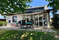 Haus mit großer Terrasse und wunderbarem Garten