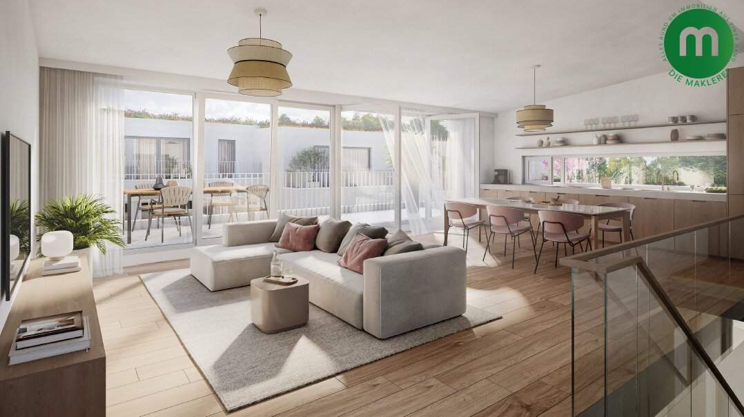 Exklusives Neubau-Reihenhaus in Klosterneuburg-Weidling – inkl. 2 Garagenabstellplätze