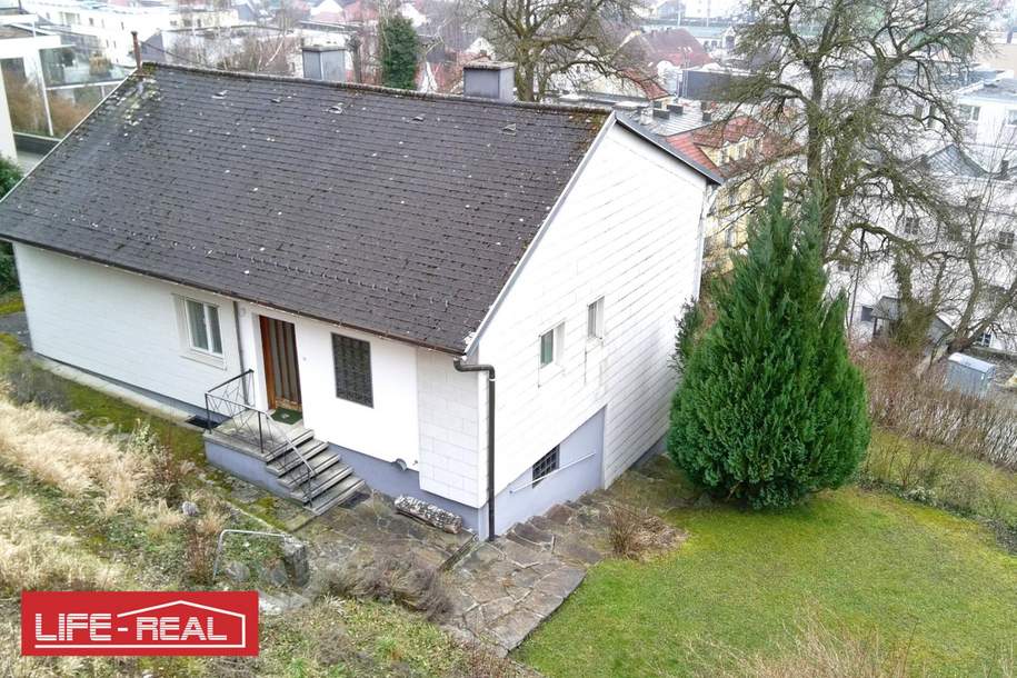 Wohnen über den Dächern von Grieskirchen – Haus mit großem Grundstück, Garten und traumhaften Ausblick, Haus-kauf, 385.000,€, 4710 Grieskirchen