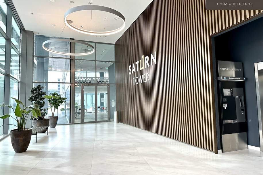 + + + BEZUGSFERTIGES BÜRO IM SATURN TOWER mit unverbaubarem Ausblick + + + DONAUPARK + + +, Gewerbeobjekt-miete, 4.500,00,€, 1220 Wien 22., Donaustadt