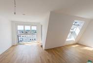 Helle 2-Zimmer-Dachgeschosswohnung mit großer Terrasse & Grünblick