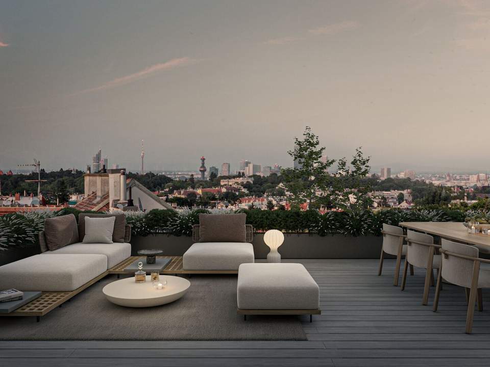 Luxus-Penthouse der Extraklasse mit Weitblick über Wien
