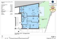Neubauwohnung in erhöhter, ruhiger Wohnlage von Krems-Egelsee mit Eigengarten und Terrasse