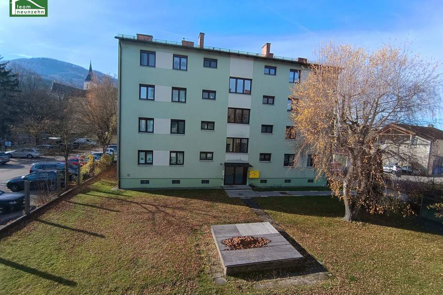 Landleben mit städtischen Vorteilen! Unbefristete Genossenschaftswohnung in idealer Lage - JETZT ANFRAGEN, Wohnung-miete, 479,99,€, 3170 Lilienfeld