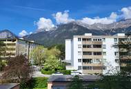 Wohnen auf zwei Ebenen – sonnige 4-Zimmer-Wohnung mit Gartenblick mitten in Innsbruck