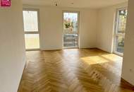 Erstbezug | Moderne 3-Zimmer Wohnung 64 m² mit Terrasse &amp; Loggia | Nähe Mühlwasser | 1220 Wien
