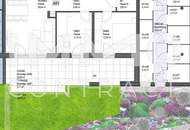 Großzügige Gartenwohnung in den STADTTERRASSEN PEUERBACH / provisionsfrei! ** JETZT FRÜHKÄUFER-RABATT!**