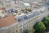 Rohdachboden mit bewilligtem DG-Ausbauprojekt in Wien Neubau